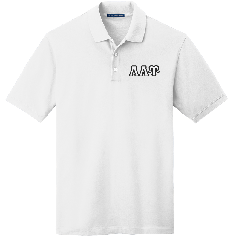 Lambda Alpha Upsilon Men's Embroidered Polo Shirt