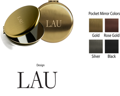 Lambda Alpha Upsilon Lettered Pocket Mirrors