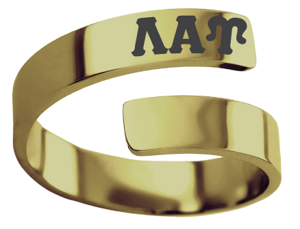 Lambda Alpha Upsilon Lettered Rings