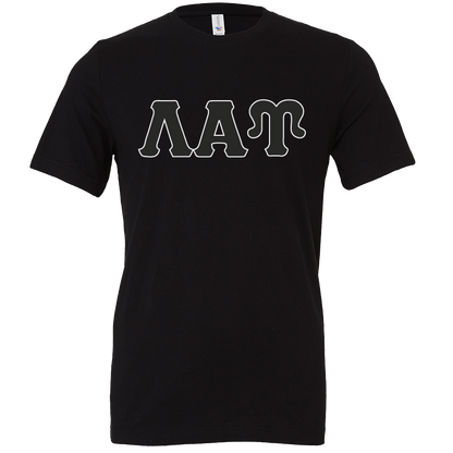 Lambda Alpha Upsilon Lettered Short Sleeve T-Shirts