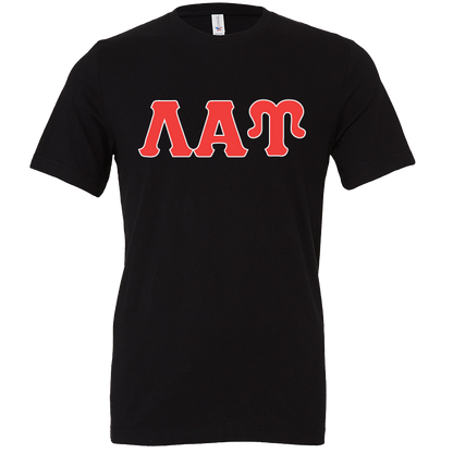 Lambda Alpha Upsilon Lettered Short Sleeve T-Shirts