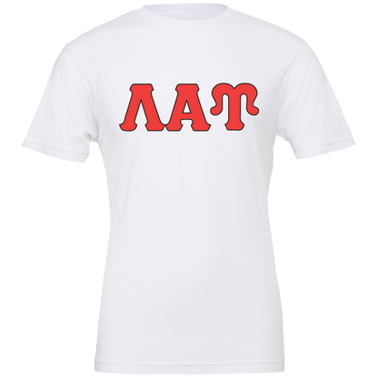 Lambda Alpha Upsilon Lettered Short Sleeve T-Shirts