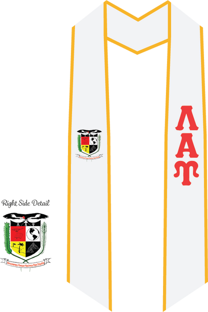 Lambda Alpha Upsilon Graduation Stoles