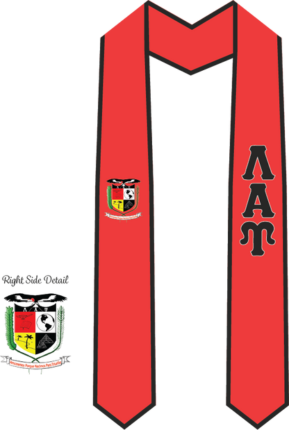 Lambda Alpha Upsilon Graduation Stoles