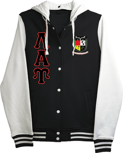 Lambda Alpha Upsilon Varsity Hooded Sweatshirt