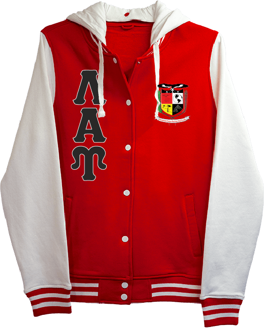 Lambda Alpha Upsilon Varsity Hooded Sweatshirt