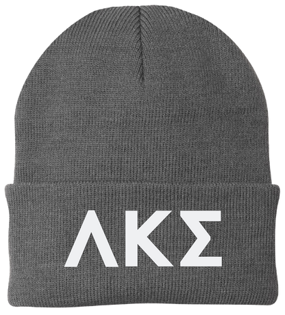 Lambda Kappa Sigma Lettered Beanies