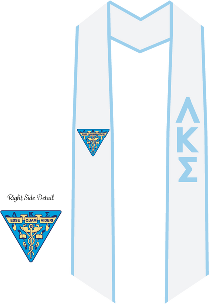 Lambda Kappa Sigma Graduation Stoles