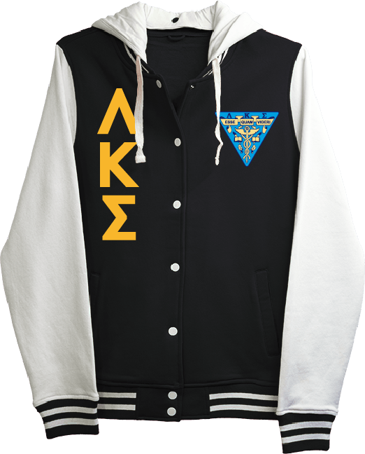 Lambda Kappa Sigma Varsity Hooded Sweatshirt