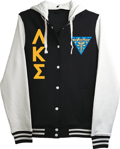 Lambda Kappa Sigma Varsity Hooded Sweatshirt