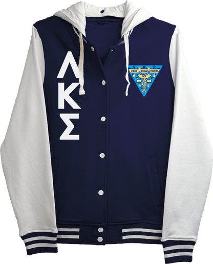 Lambda Kappa Sigma Varsity Hooded Sweatshirt