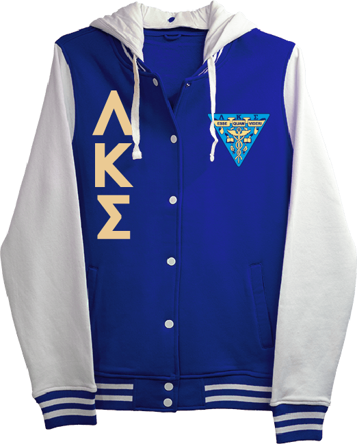 Lambda Kappa Sigma Varsity Hooded Sweatshirt