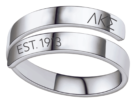 Lambda Kappa Sigma Year and Letters Rings