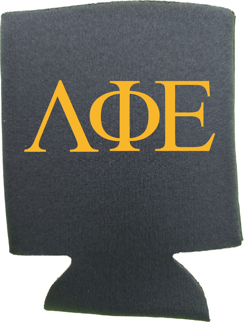 Lambda Phi Epsilon Can Coozies