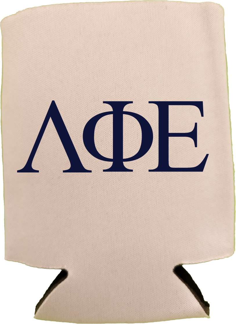 Lambda Phi Epsilon Can Coozies