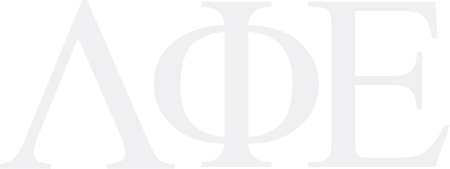 White Greek letter symbols on a white background