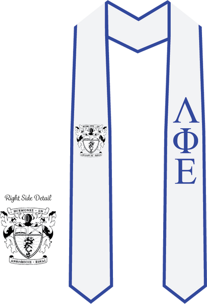 Lambda Phi Epsilon Graduation Stoles