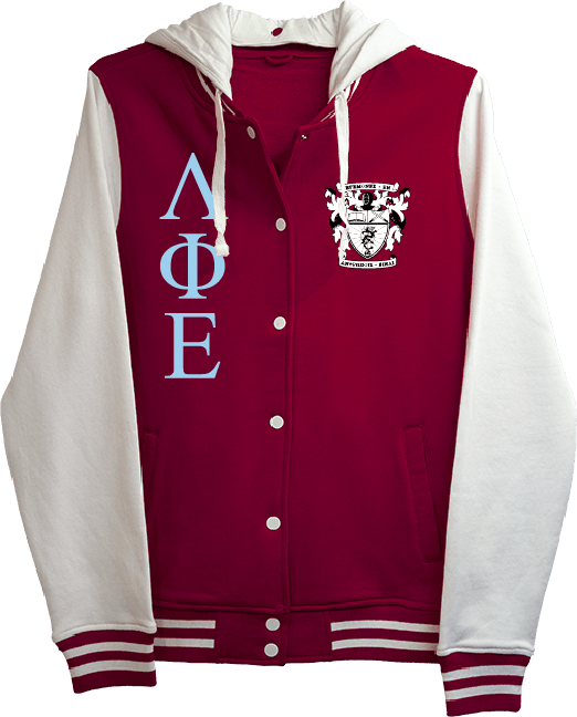 Lambda Phi Epsilon Varsity Hooded Sweatshirt