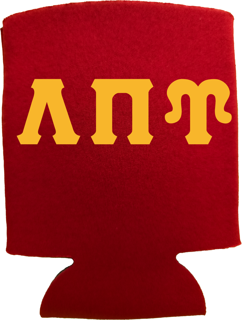 Lambda Pi Upsilon Can Coozies