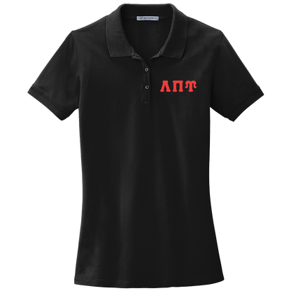 Lambda Pi Upsilon Ladies' Embroidered Polo Shirt