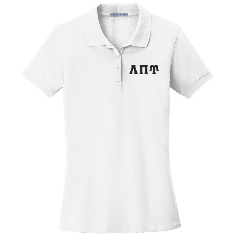 Lambda Pi Upsilon Ladies' Embroidered Polo Shirt