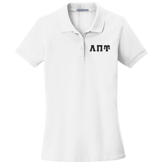 Lambda Pi Upsilon Ladies' Embroidered Polo Shirt