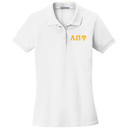 Lambda Pi Upsilon Ladies' Embroidered Polo Shirt