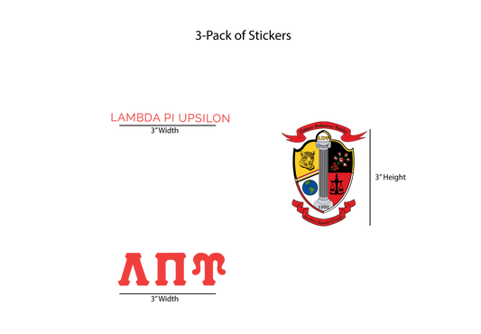 Lambda Pi Upsilon Stickers
