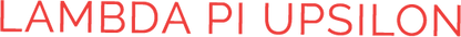 Lambda Pi Upsilon Stickers