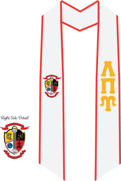 Lambda Pi Upsilon Graduation Stoles