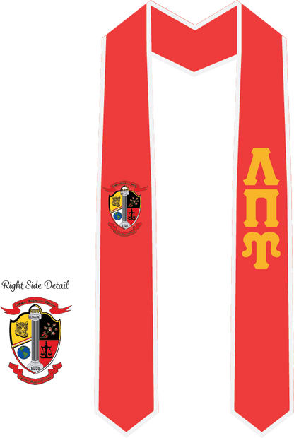 Lambda Pi Upsilon Graduation Stoles