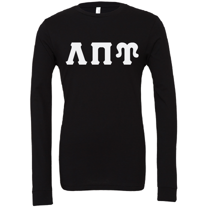 Lambda Sigma Upsilon Lettered Long Sleeve T-Shirts