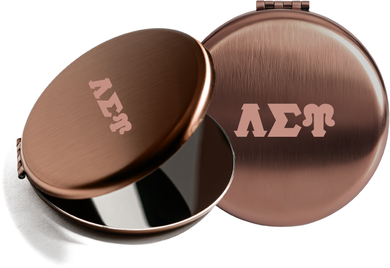 Lambda Sigma Upsilon Lettered Pocket Mirrors