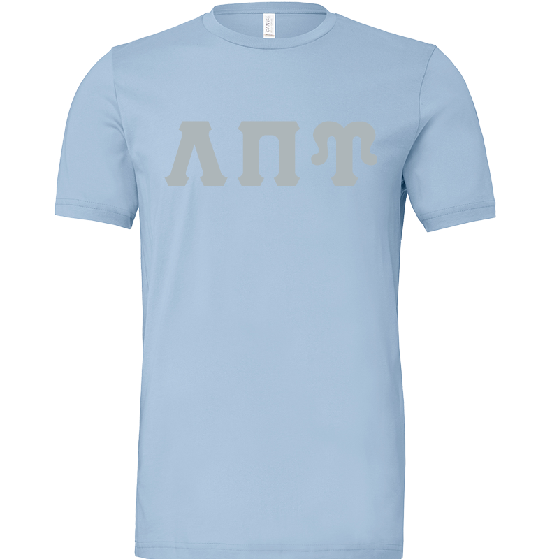 Lambda Sigma Upsilon Lettered Short Sleeve T-Shirts