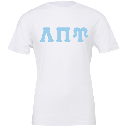 Lambda Sigma Upsilon Lettered Short Sleeve T-Shirts