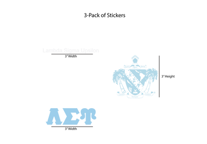 Lambda Sigma Upsilon Stickers