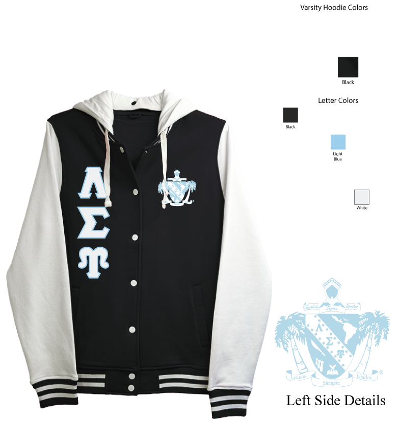 Lambda Sigma Upsilon Varsity Hooded Sweatshirt