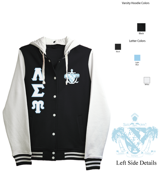 Lambda Sigma Upsilon Varsity Hooded Sweatshirt