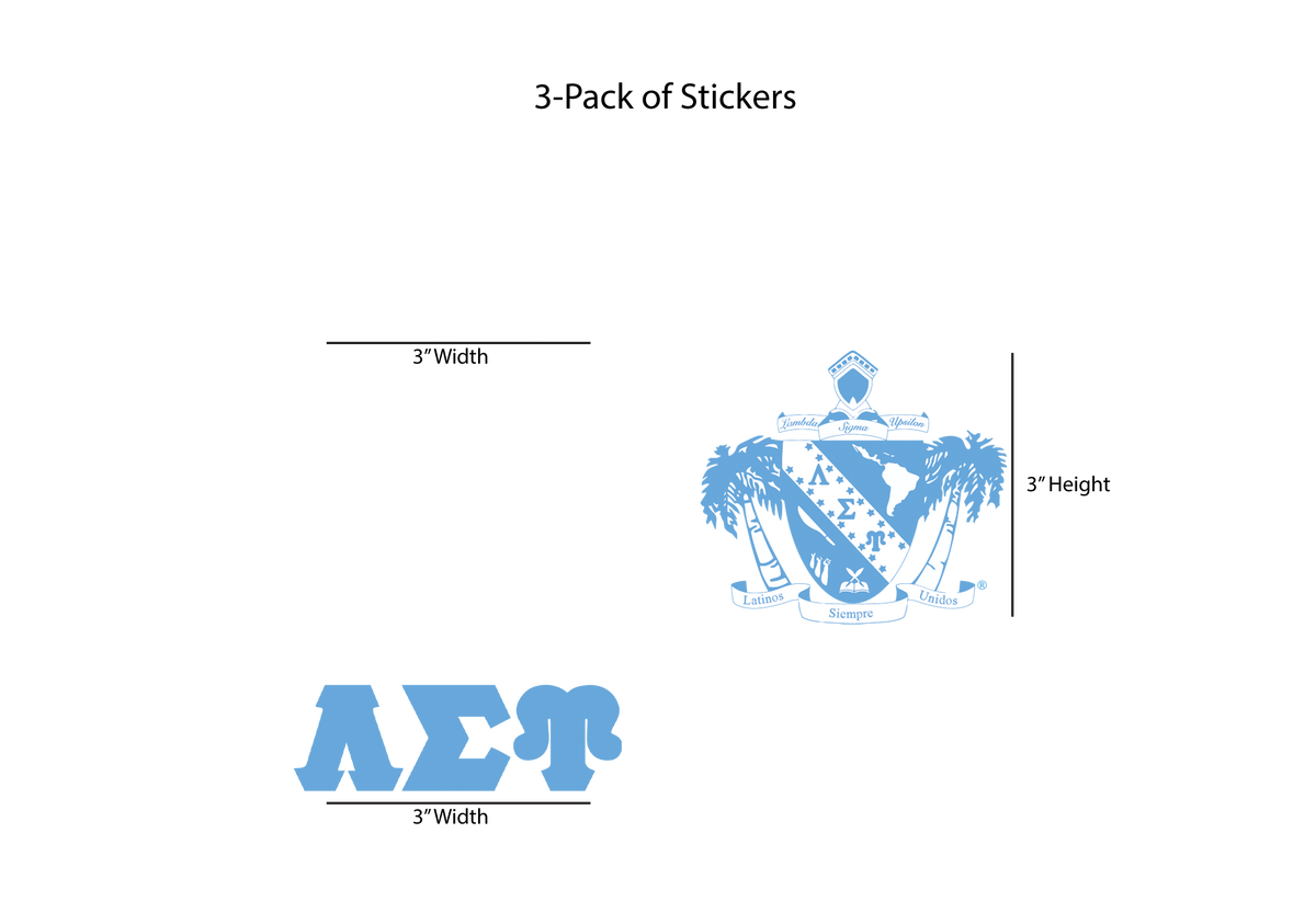Lambda Sigma Upsilon Stickers