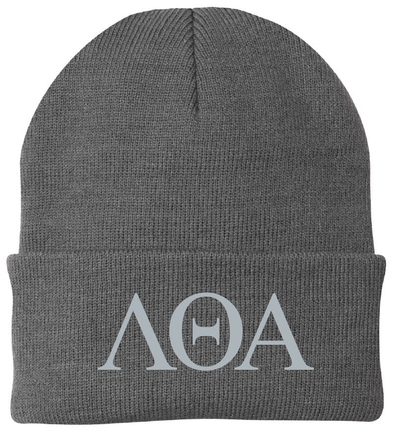 Lambda Theta Alpha Lettered Beanies