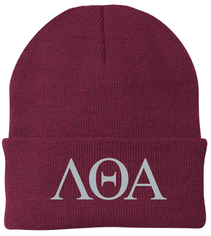 Lambda Theta Alpha Lettered Beanies