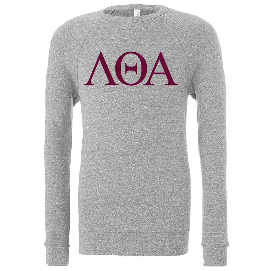 Lambda Theta Alpha Lettered Crewneck Sweatshirts