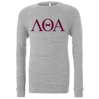 Lambda Theta Alpha Lettered Crewneck Sweatshirts