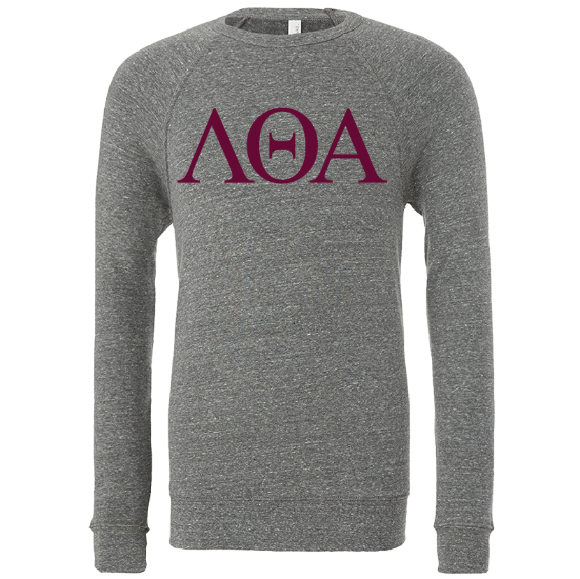 Lambda Theta Alpha Lettered Crewneck Sweatshirts