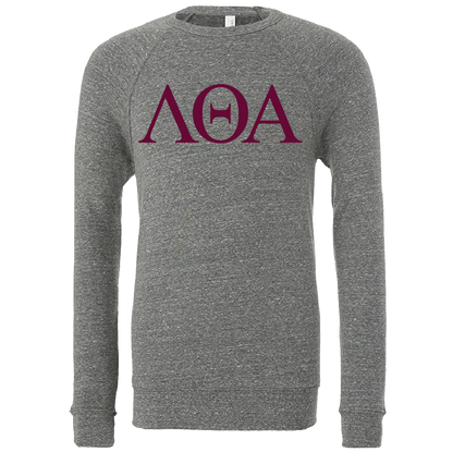 Lambda Theta Alpha Lettered Crewneck Sweatshirts