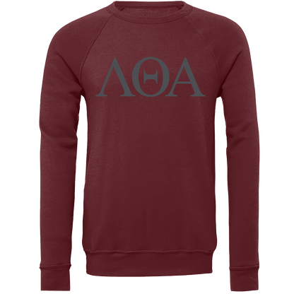 Lambda Theta Alpha Lettered Crewneck Sweatshirts