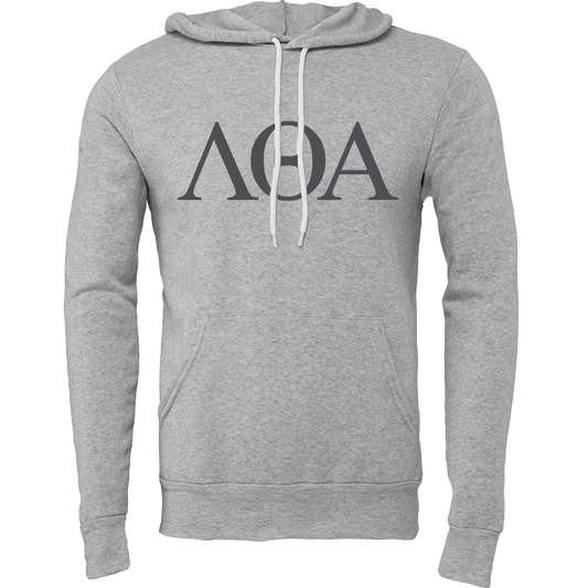 Lambda Theta Alpha Embroidered Lettered Hooded Sweatshirts
