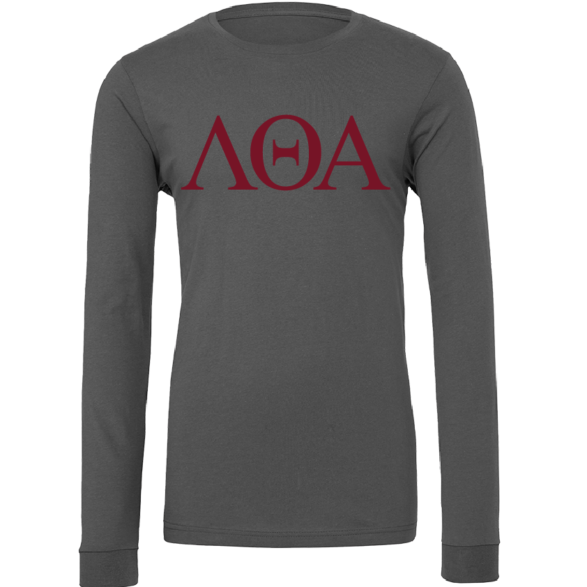 Lambda Theta Alpha Lettered Long Sleeve T-Shirts