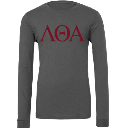 Lambda Theta Alpha Lettered Long Sleeve T-Shirts