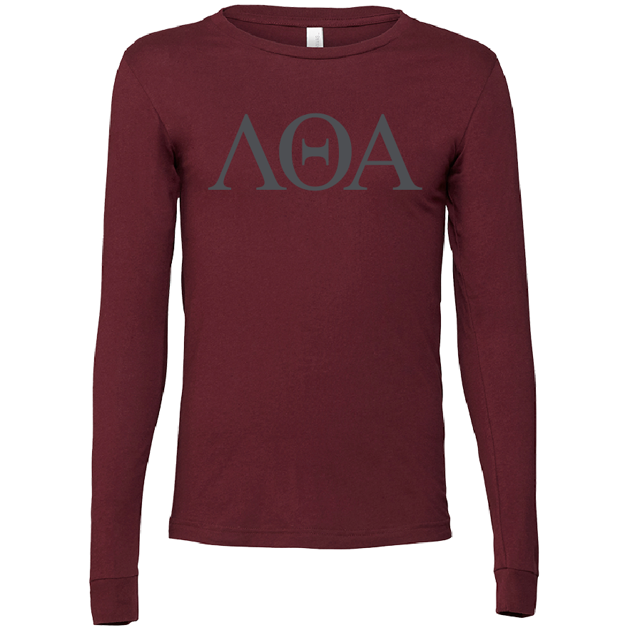 Lambda Theta Alpha Lettered Long Sleeve T-Shirts